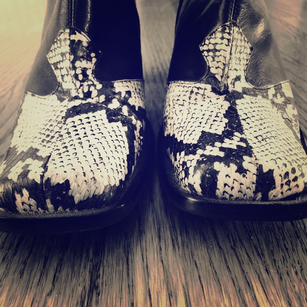 Vintage cowboy inspired boots